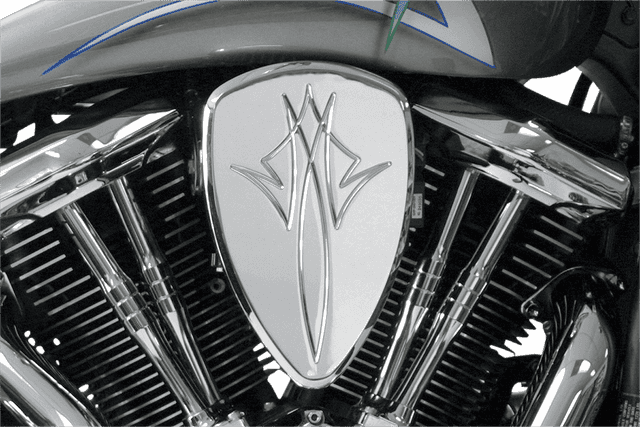 BARON 1010-0764 Big Air Kit - Pinstripe - Chrome — image 1 of 2