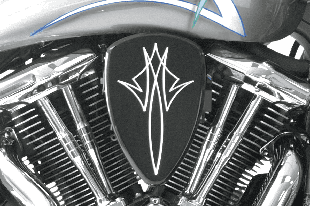 BARON 1010-0773 Big Air Kit - Pinstripe - Black
