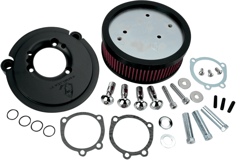 ARLEN NESS 1010-0892 Big Sucker™ Air Filter Kit - Black - Stage I — image 2 of 3
