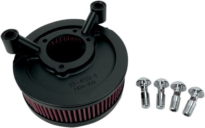 ARLEN NESS 1010-0892 Big Sucker™ Air Filter Kit - Black - Stage I — image 1 of 3