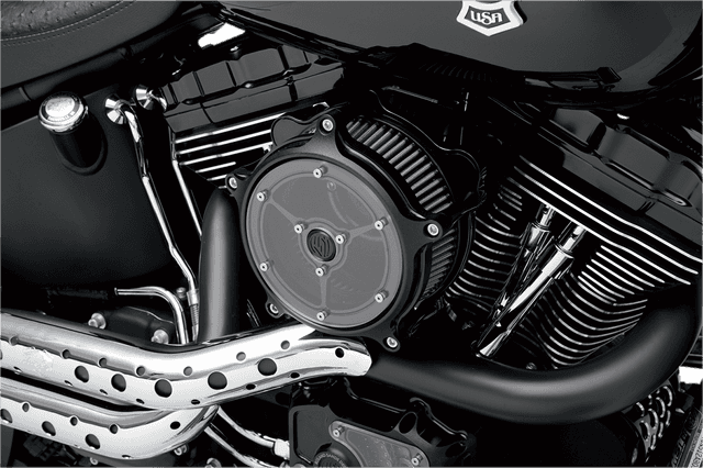 S&S CYCLE 1010-1078 Super Stock™ Stealth Air Cleaner Kit - Black — image 2 of 3