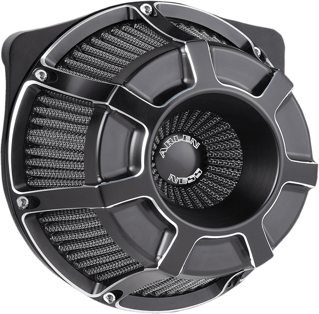 ARLEN NESS 1010-1219 Inverted Series Air Cleaner Kit - Black