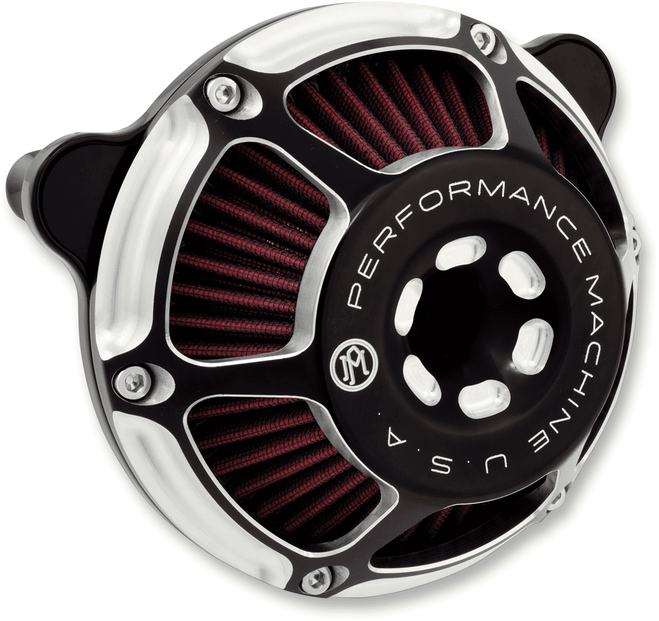 PERFORMANCE MACHINE (PM) 1010-1325 Max HP Air Cleaner Kit - Contrast Cut™