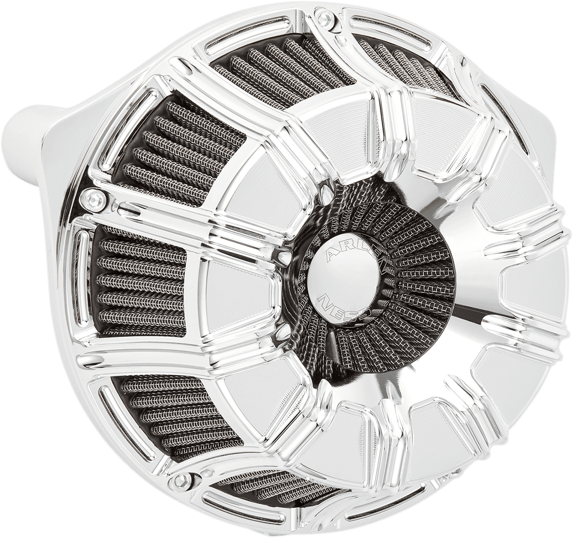 ARLEN NESS 1010-1504 Inverted Series Air Cleaner Kit - Chrome
