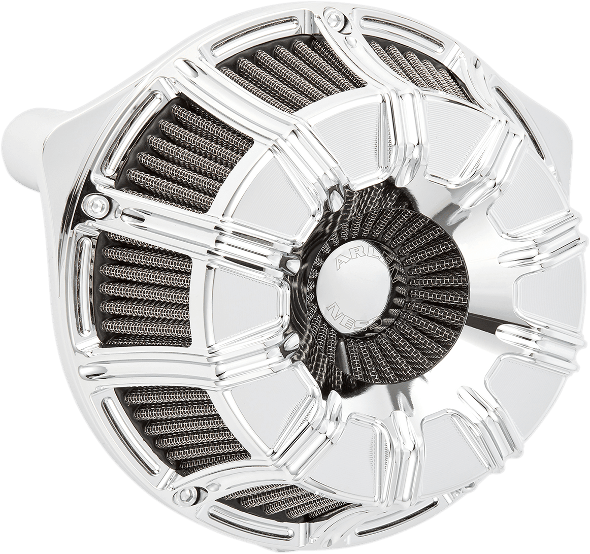 ARLEN NESS 1010-1504 Inverted Series Air Cleaner Kit - Chrome