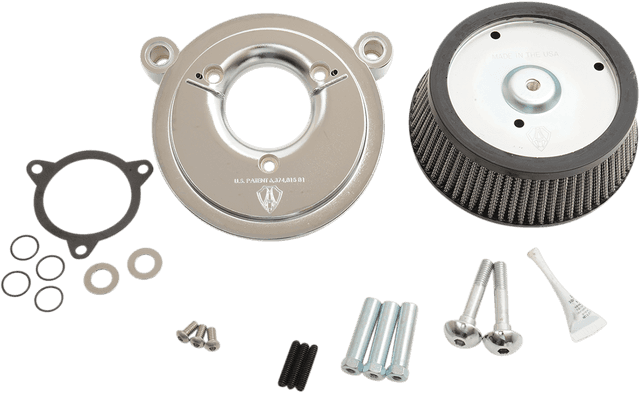 ARLEN NESS 1010-1757 Big Sucker™ Air Filter Kit - Chrome - Stage I — image 2 of 2