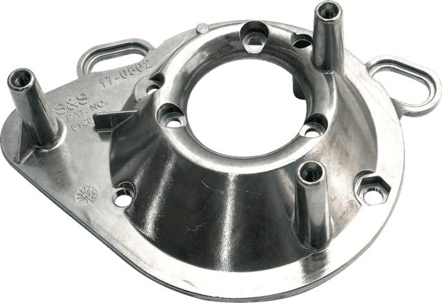 S&S CYCLE 1010-1966 Teardrop Air Cleaner Backplate — image 3 of 3