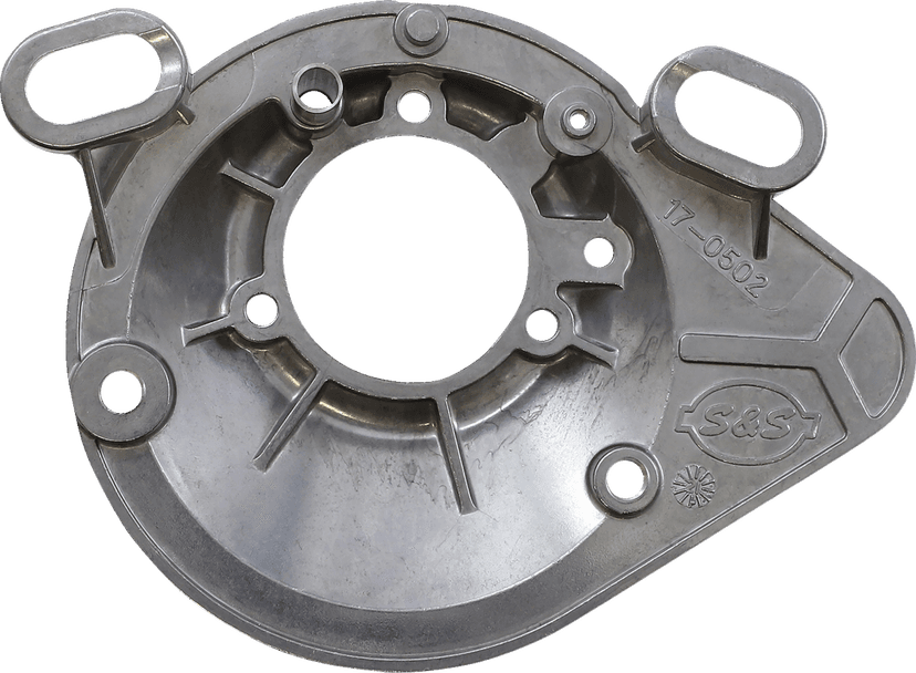 S&S CYCLE 1010-1966 Teardrop Air Cleaner Backplate — image 2 of 3