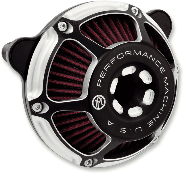 PERFORMANCE MACHINE (PM) 1010-1977 Max HP Air Cleaner Kit - Contrast Cut™