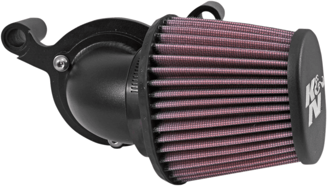 K & N 1010-1980 Aircharger® Performance Intake System Kit - Black