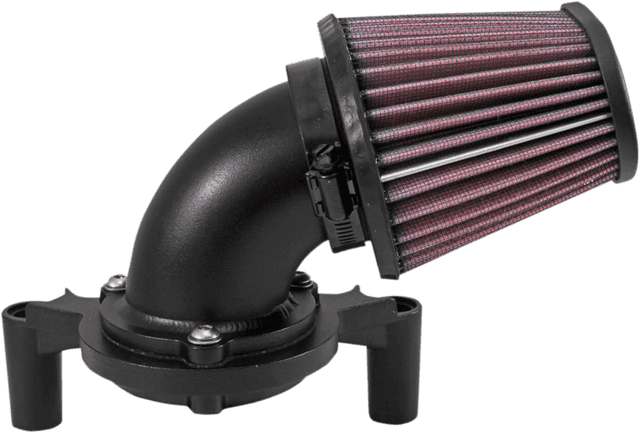 K & N 1010-1980 Aircharger® Performance Intake System Kit - Black — image 3 of 4