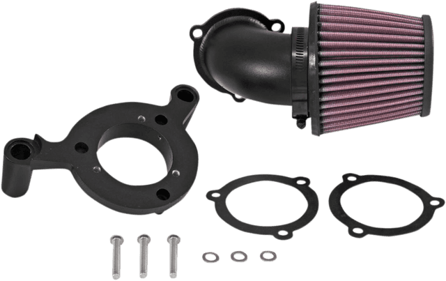K & N 1010-1980 Aircharger® Performance Intake System Kit - Black — image 2 of 4