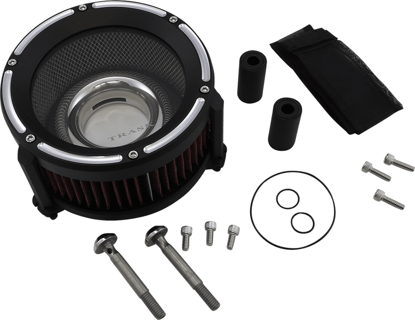 TRASK 1010-2046 Assault Charge High-Flow Air Cleaner - Black — image 1 of 2
