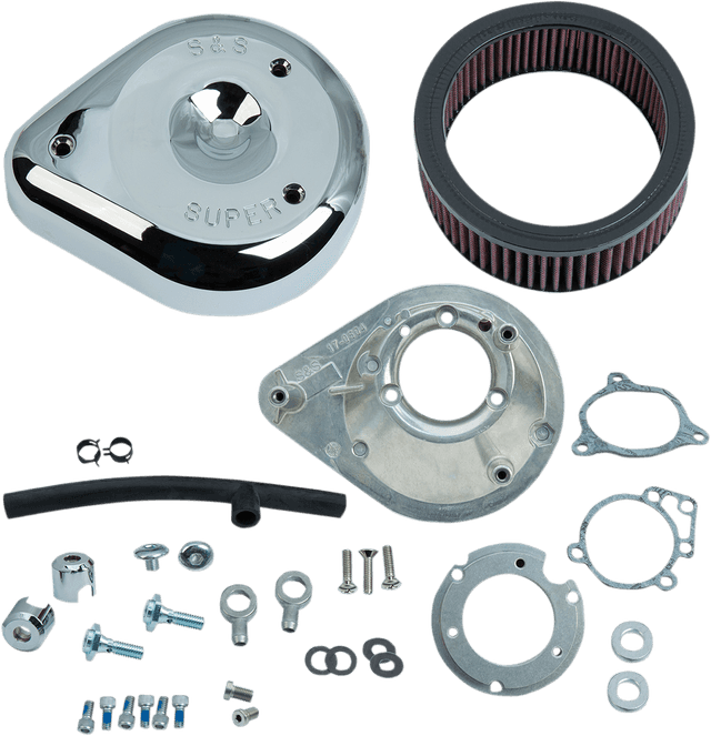 S&S CYCLE 1010-2165 Teardrop Air Cleaner - Chrome