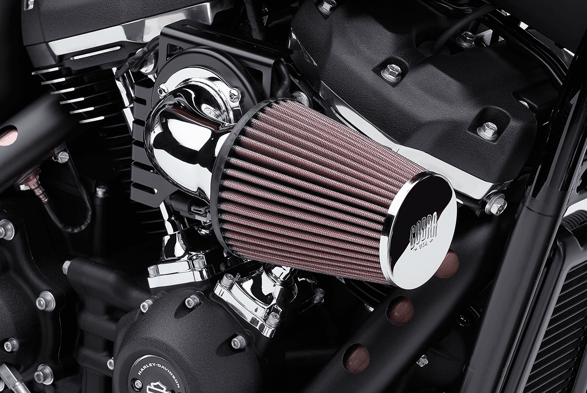 COBRA 1010-2228 Cone Air Intake Kit - Chrome - Sportster