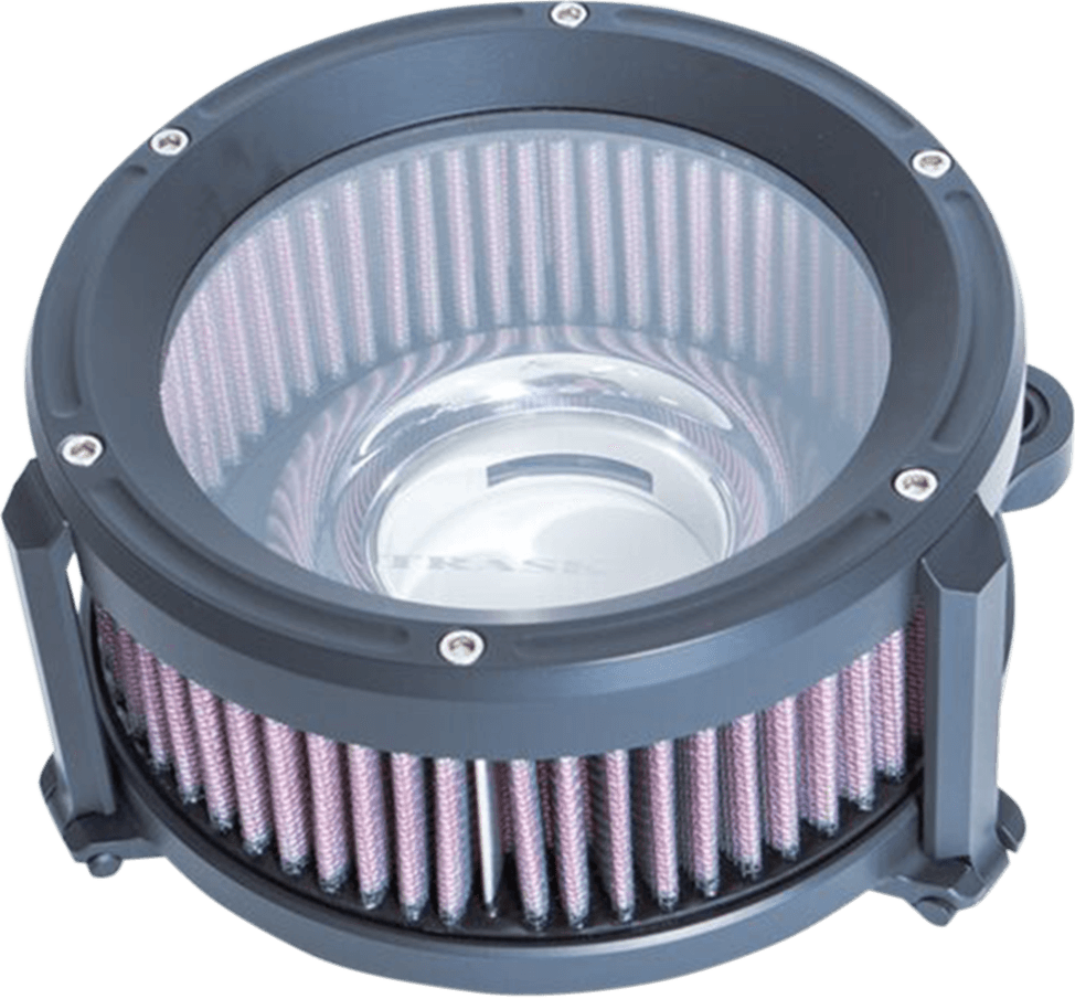TRASK 1010-2266 Assault Charge High-Flow Air Cleaner - Flat Black