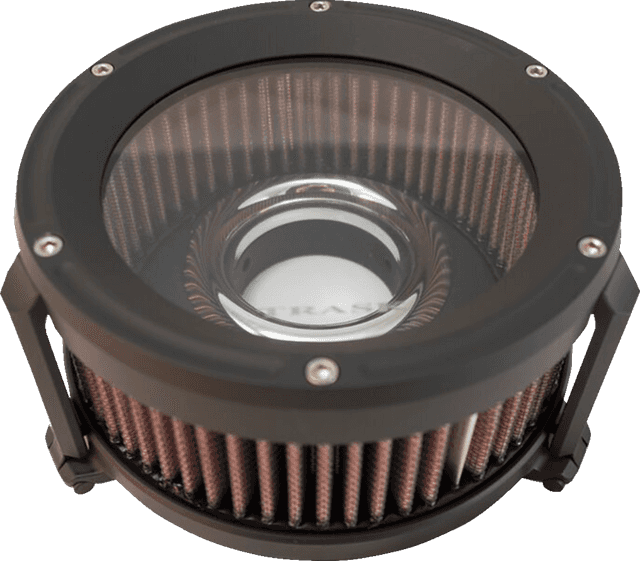 TRASK 1010-2267 Assault Charge High-Flow Air Cleaner - Flat Black