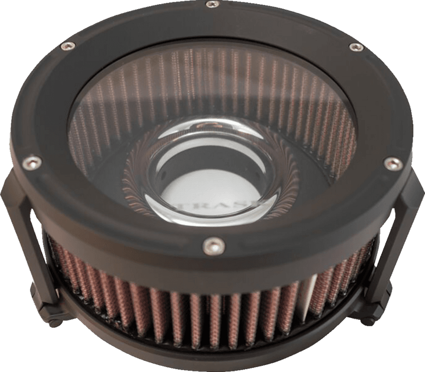 TRASK 1010-2267 Assault Charge High-Flow Air Cleaner - Flat Black