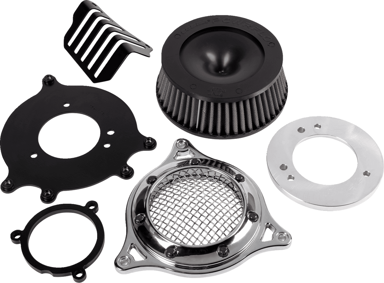 COBRA 1010-2300 RPT Air Intake Kit - Chrome - Softail