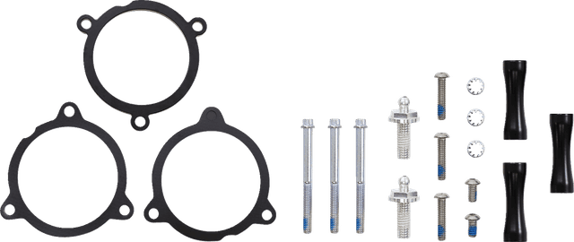 COBRA 1010-2303 RPT Air Intake Kit - Chrome/Black - Softail — image 4 of 4