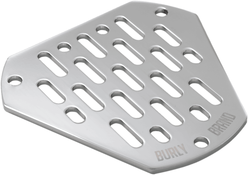 BURLY BRAND 1010-2341 Replacement Face Plate - MX - Chrome