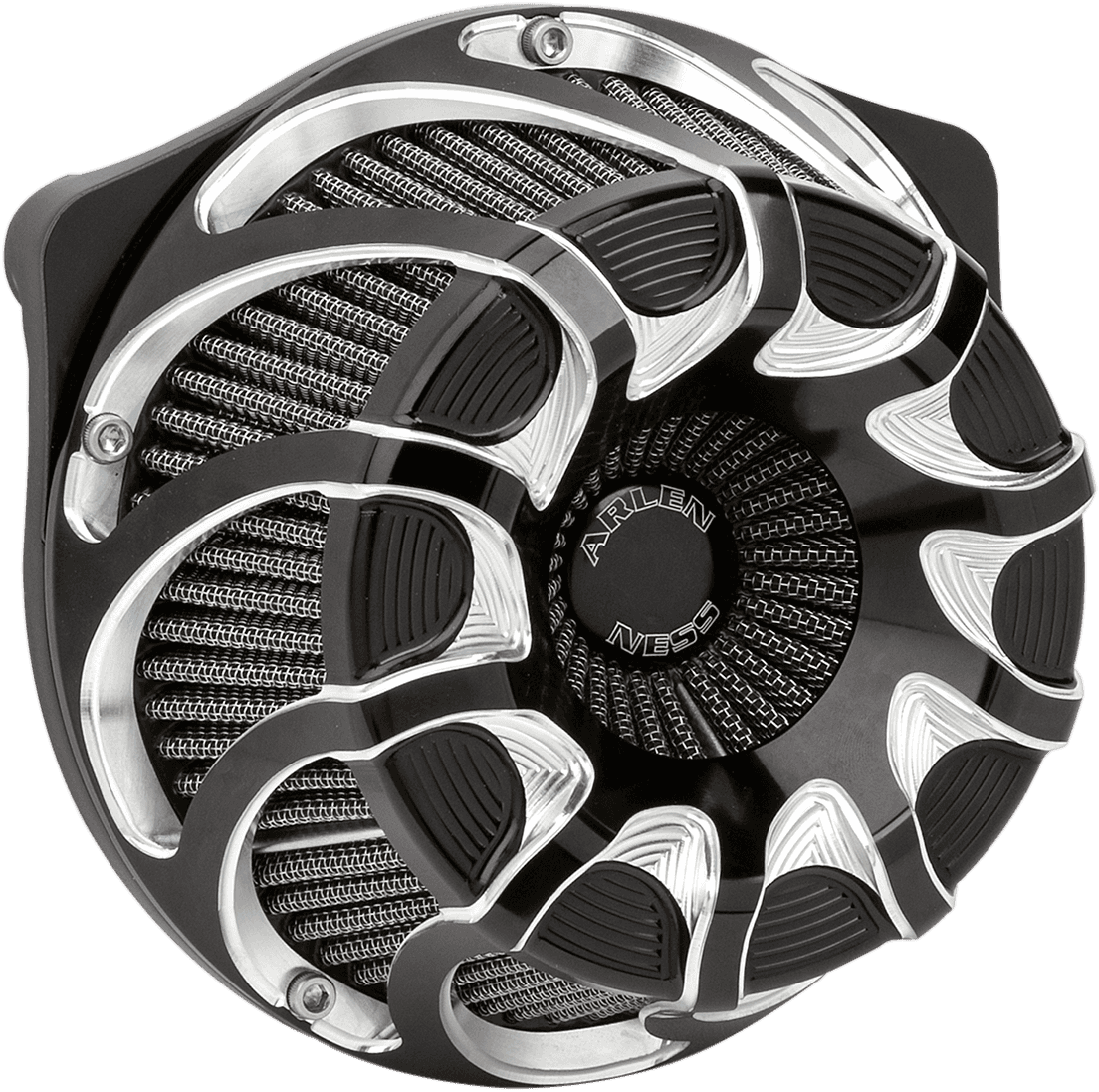 ARLEN NESS 1010-2446 Inverted Series Air Cleaner Kit - Black
