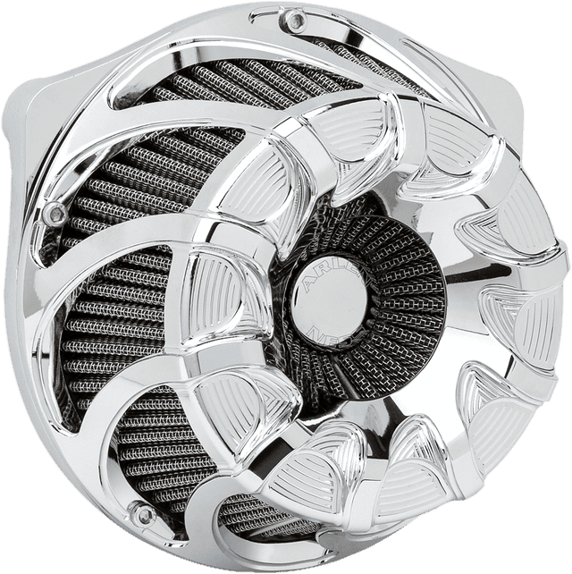ARLEN NESS 1010-2447 Inverted Series Air Cleaner Kit - Chrome