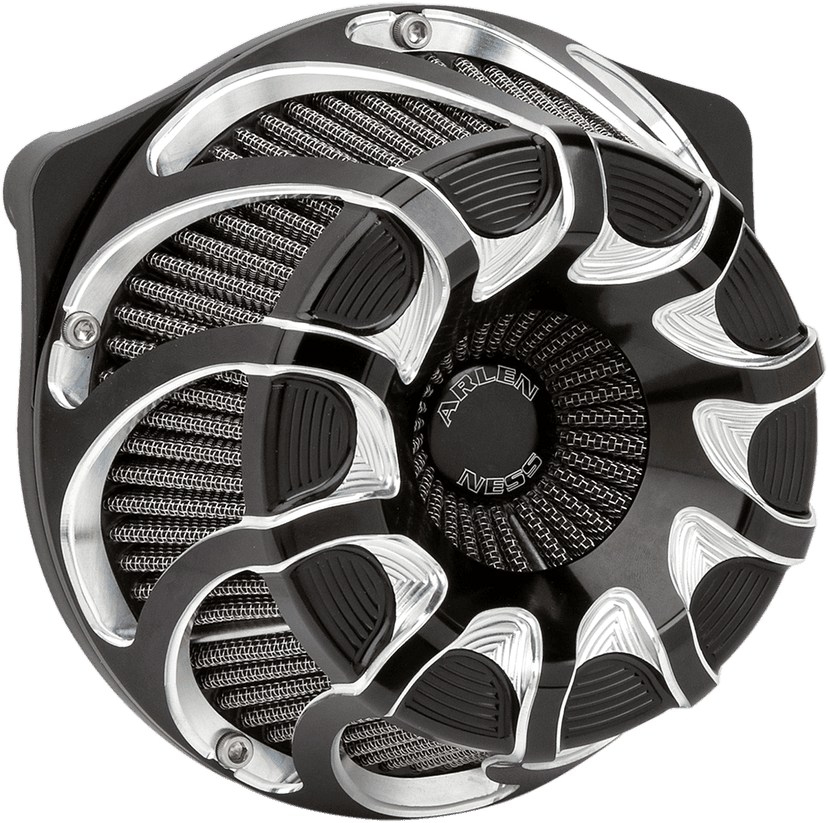 ARLEN NESS 1010-2450 Inverted Series Air Cleaner Kit - Black