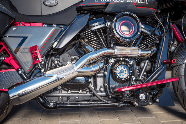 TRASK 1010-2520 Assault Charge High-Flow Air Cleaner - Gloss Black — image 2 of 3
