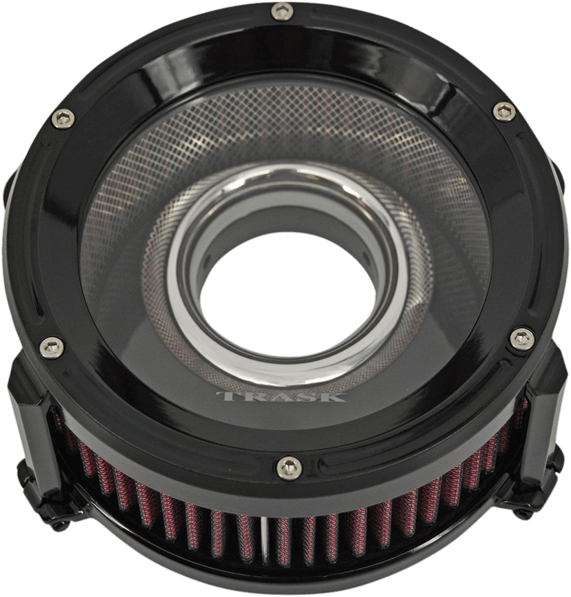 TRASK 1010-2520 Assault Charge High-Flow Air Cleaner - Gloss Black — image 1 of 3