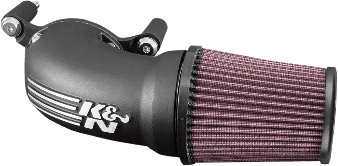 K & N 1010-2525 Aircharger® Intake System with Cast Aluminum Intake Tube - Satin Black