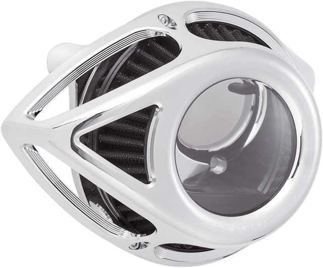 ARLEN NESS 1010-2556 Clear Tear Air Cleaner Kit - Chrome