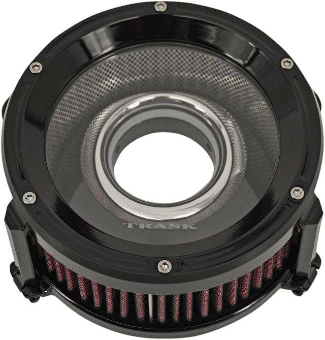 TRASK 1010-2632 Assault Charge High-Flow Air Cleaner - Gloss Black — image 2 of 2
