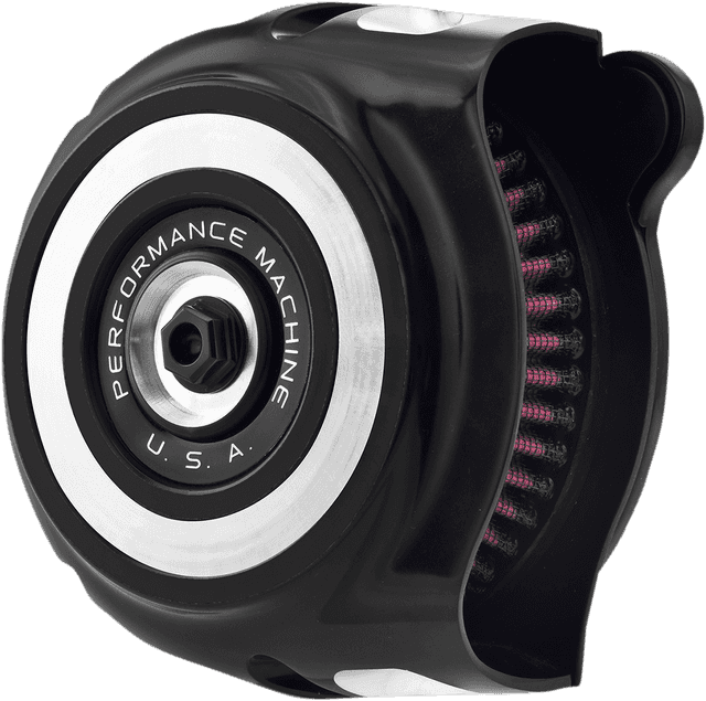 PERFORMANCE MACHINE (PM) 1010-2676 Vintage Air Cleaner - Contrast Cut™ — image 1 of 2