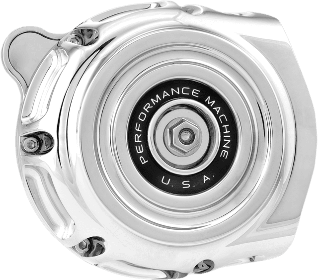PERFORMANCE MACHINE (PM) 1010-2677 Vintage Air Cleaner - Chrome — image 2 of 2