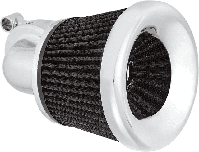 ARLEN NESS 1010-2721 Velocity 90° Air Cleaner Kit - Chrome