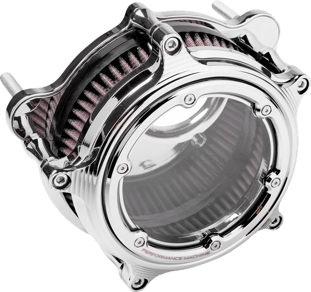 PERFORMANCE MACHINE (PM) 1010-2744 Vision Air Cleaner - Chrome — image 2 of 3