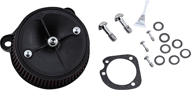S&S CYCLE 1010-2753 Super Stock™ Stealth Air Cleaner Kit - Black — image 2 of 2
