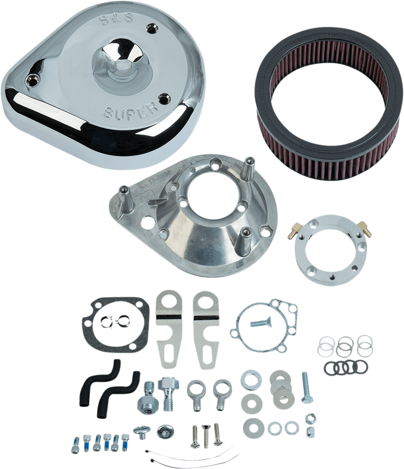 S&S CYCLE 1010-2754 Teardrop Air Cleaner - Chrome