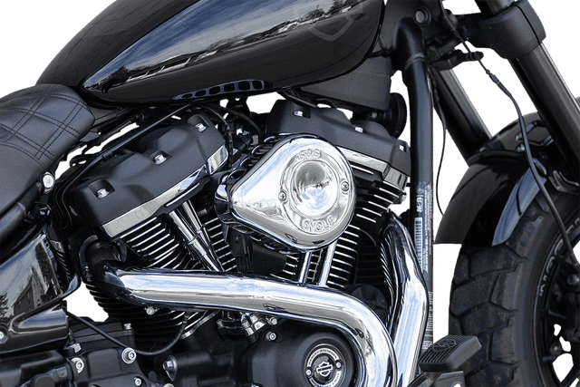 S&S CYCLE 1010-2762 Mini Teardrop Stealth Air Cleaner Kit - Chrome — image 4 of 4