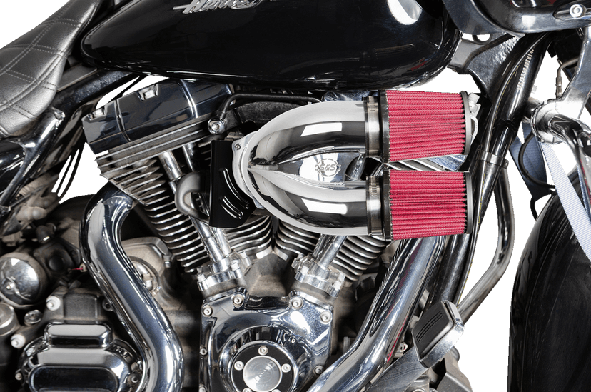 S&S CYCLE 1010-2883 Tuned Induction Air Cleaner Kit - Chrome — image 2 of 2