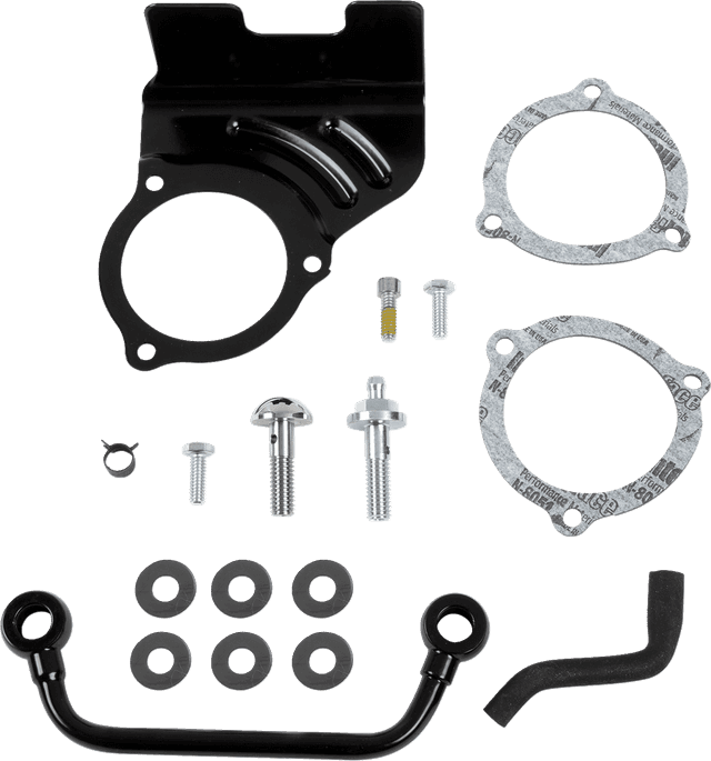 S&S CYCLE 1010-2884 Tuned Induction Air Cleaner Kit - Gloss Black — image 2 of 3