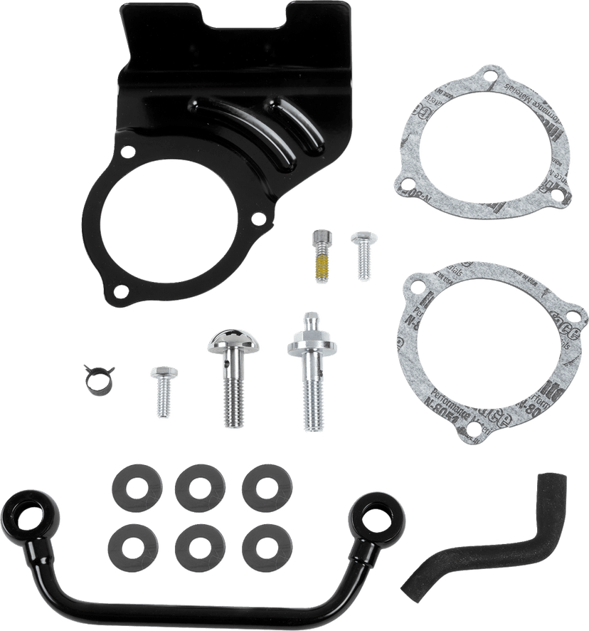 S&S CYCLE 1010-2884 Tuned Induction Air Cleaner Kit - Gloss Black — image 2 of 3