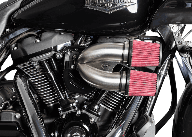 S&S CYCLE 1010-2885 Tuned Induction Air Cleaner Kit - Stainless Steel — image 2 of 5