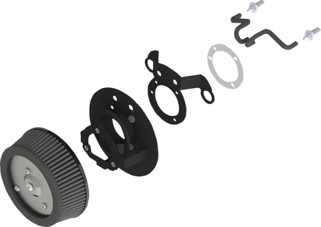 VANCE & HINES 1010-2888 VO2 Naked Air Intake - Dyna — image 3 of 3
