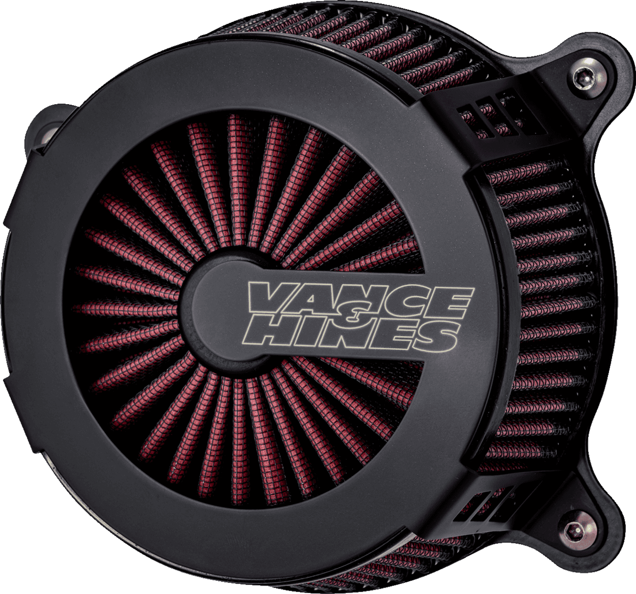 VANCE & HINES 1010-2901 VO2 Cage Fighter Air Intake Kit - Black Contrast