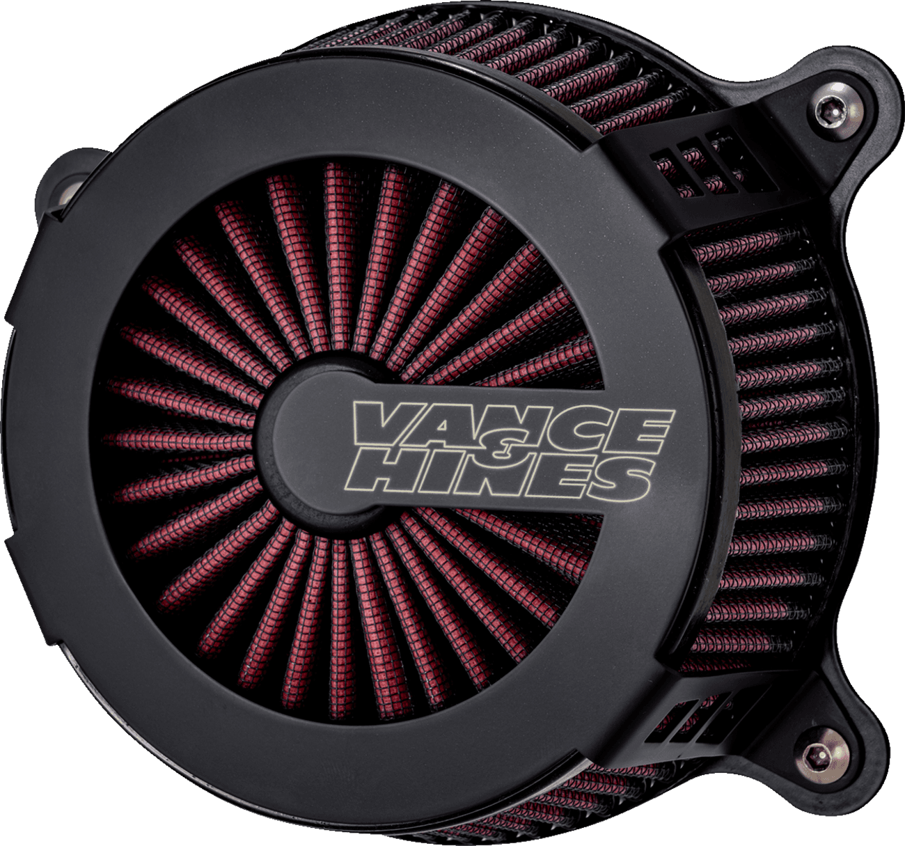 VANCE & HINES 1010-2901 VO2 Cage Fighter Air Intake Kit - Black Contrast