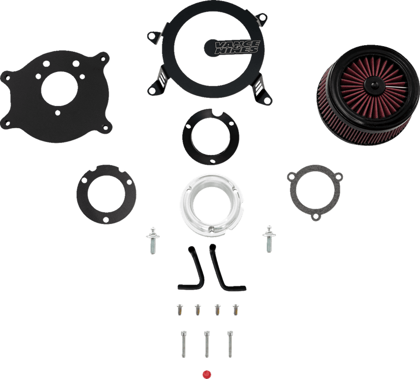 VANCE & HINES 1010-2904 VO2 Cage Fighter Air Intake Kit - Black Contrast — image 5 of 5