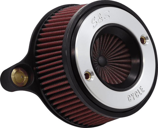 S&S CYCLE 1010-2958 Air Stinger Stealth Air Cleaner Kit - Chrome Ring — image 1 of 7