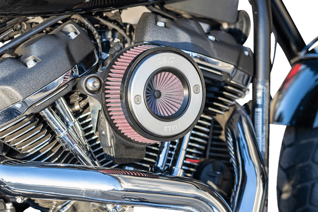 S&S CYCLE 1010-2958 Air Stinger Stealth Air Cleaner Kit - Chrome Ring — image 5 of 7